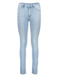 Pepe Jeans Dżinsy - Skinny fit - w kolorze błękitnym rozmiar: W27/L32. Niebieskie jeansy Pepe Jeans, l, z aplikacjami, z podwyższonym stanem. Za 152.98 zł.