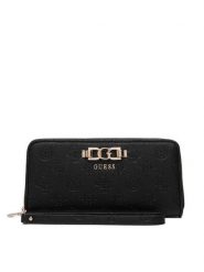 Guess Portfel Anise Slg SWPD99 16146 Czarny. Czarne portfele Guess, z aplikacjami, ze skóry. Za 339.99 zł.