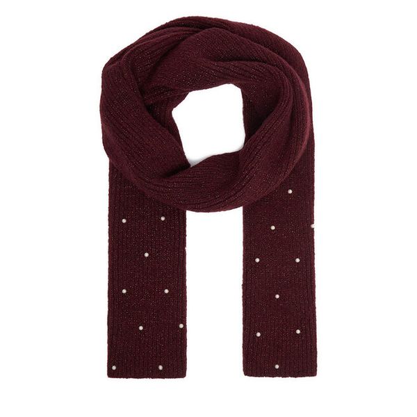 Szalik Nine West. Czerwone szaliki Nine West, bez wzorów. Za 79.99 zł.