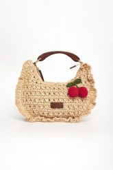 Torebka damska pleciona z rafii TWINSET. Torebki klasyczne Twinset Milano, bez wzorów, bez dodatków. Za 1,079.00 zł.