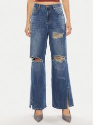 One Teaspoon Jeansy Billie 26277 Niebieski Straight Leg. Niebieskie jeansy One Teaspoon, bez wzorów. Za 369.99 zł.