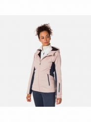 Kurtka do narciarstwa biegowego damska ROSSIGNOL W Softshell Hoodie Jkt różowa. Czerwone kurtki narciarskie Rossignol, l, bez wzorów, z materiału, z kapturem, do biegania. Za 735.00 zł.