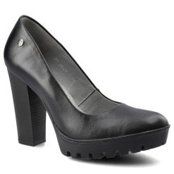Czarne Czółenka Maciejka Damskie Buty Na Obcasie. Czarne czółenka Maciejka, z aplikacjami, ze skóry, bez obcasa, na obcasie, bez zapięcia. Za 309.00 zł.