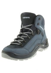 Buty trekkingowe damskie Lowa Renegade Mid Gtx. Niebieskie trekkingi Lowa, z materiału, za kostkę. Za 1,059.99 zł.