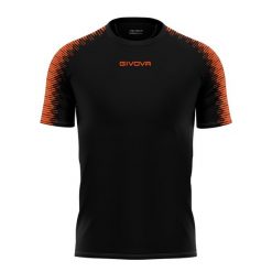 Koszulka Givova Club z siatki XL. Brązowe bluzki Givova, xl, bez wzorów, z meshu, sportowe, bez kołnierzyka, bez ramiączek. Za 216.99 zł.