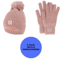 Zestaw termiczny Damskie rękawiczki/czapka Rozmiar uniwersalny. Czerwone czapki HEAT KEEPER, bez wzorów, z materiału. Za 185.79 zł.