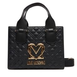 Torebka LOVE MOSCHINO. Czarne torebki klasyczne Love Moschino, bez wzorów, bez dodatków. Za 979.99 zł.