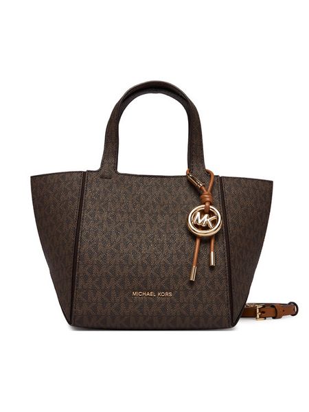 MICHAEL Michael Kors Torebka 30R6G9JT9B Brązowy. Brązowe shopper MICHAEL Michael Kors, bez wzorów, ze skóry, bez dodatków. Za 1,299.00 zł.