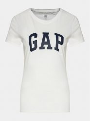 Gap T-Shirt 268820-06 Biały Regular Fit. Białe t-shirty GAP, xxs, bez wzorów, z bawełny, bez kołnierzyka, bez ramiączek. Za 69.99 zł.