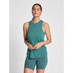 Damski tank top Hummel MT Vanja. Niebieskie topy Hummel, bez wzorów, bez kołnierzyka, bez ramiączek. Za 161.00 zł.