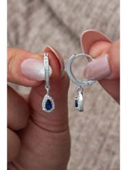 Lodie Silver Srebrne kolczyki z cyrkoniami rozmiar: onesize. Niebieskie kolczyki Lodie Silver, z cyrkonią, srebrne. Za 110.04 zł.