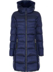 TicketWOMAN Płaszcz pikowany "Comada" w kolorze granatowym rozmiar: 40. Niebieskie płaszcze TicketWOMAN, bez wzorów, bez kaptura. Za 304.99 zł.