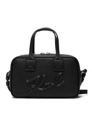 KARL LAGERFELD Torebka A4W30047 Czarny. Czarne torebki klasyczne KARL LAGERFELD, bez wzorów, ze skóry, bez dodatków. Za 619.99 zł.
