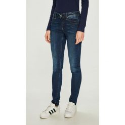 G-Star Raw - Jeansy Midge Zip. Niebieskie jeansy G-Star Raw, bez wzorów. W wyprzedaży za 399.90 zł.