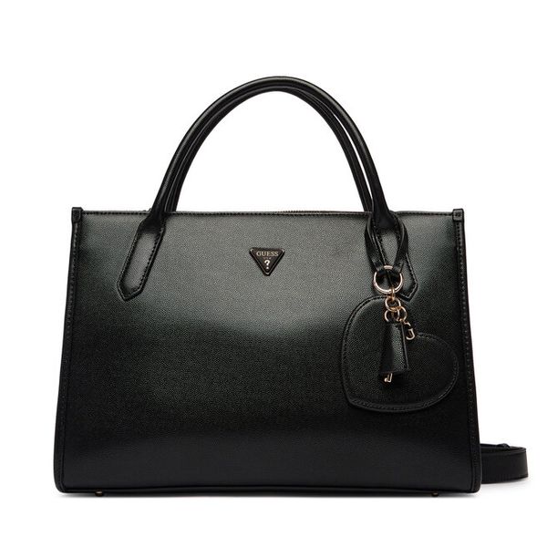 Torebka Guess. Czarne torebki klasyczne Guess, z aplikacjami, bez dodatków. Za 445.99 zł.