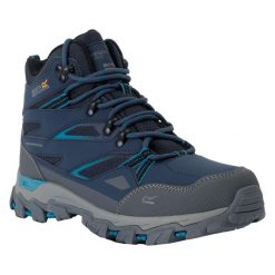 Damskie Buty Do Chodzenia Holcombe III. Niebieskie trekkingi Regatta, trekkingowe. Za 362.99 zł.