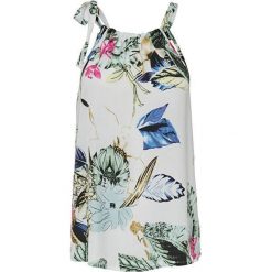 ONLY Damska bluzka D aria Tie Single t Wvn Cloud Dancer (rozmiar 40). Bluzki Only, bez wzorów, bez kołnierzyka, bez ramiączek. W wyprzedaży za 57.00 zł.