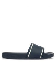 Tommy Jeans Klapki Tjw Poolslides EN0EN02976 Granatowy. Niebieskie klapki Tommy Jeans, bez wzorów, z jeansu, bez obcasa. Za 189.99 zł.