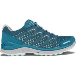 Buty trekkingowe damskie Lowa Maddox. Niebieskie trekkingi Lowa, z materiału, trekkingowe. Za 878.00 zł.