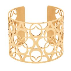 Bransoleta Caroline 50 mm pozłacana. Bransoletki Lilou, pozłacane. Za 289.00 zł.