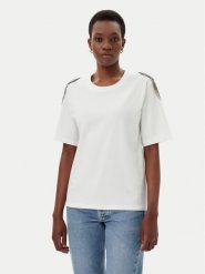 ViCOLO T-Shirt RD0015 Biały Regular Fit. Białe t-shirty ViCOLO, s, bez wzorów, z bawełny, bez kołnierzyka, bez ramiączek. Za 139.99 zł.
