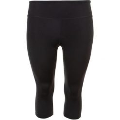 Damskie legginsy Q Sportswear Kaisa. Czarne legginsy sportowe ENDURANCE Q, bez wzorów, z elastanu, z podwyższonym stanem, na fitness i siłownię. Za 256.50 zł.