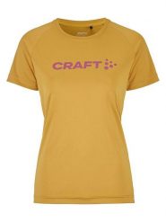 Craft Koszulka sportowa "Core Essence" w kolorze żółtym rozmiar: S. Żółte koszulki sportowe Craft, bez wzorów, bez ramiączek, outdoorowe. Za 46.95 zł.