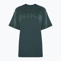 Koszulka damska Nike Sportswear Loose Graphic. Zielone koszulki sportowe Nike, bez wzorów, bez ramiączek. Za 169.99 zł.