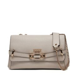 Torebka Guess. Brązowe listonoszki Guess, z aplikacjami, bez dodatków. Za 499.99 zł.