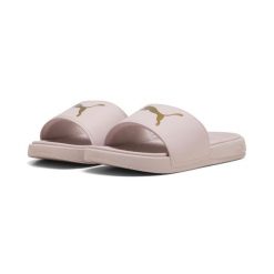 Damskie klapki Cool Cat 3.0 PUMA. Fioletowe klapki Puma, bez wzorów, z materiału, bez obcasa, na płaskiej podeszwie. Za 129.00 zł.
