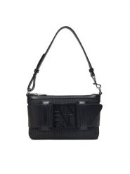 Armani Exchange Torebka XW000921 AF13673 UC001 Czarny. Czarne torebki klasyczne Armani Exchange, bez wzorów, ze skóry, bez dodatków. Za 329.99 zł.