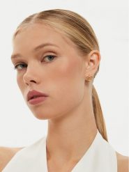 Guess Kolczyki JUBE04 511JW Złoty. Żółte kolczyki Guess, metalowe. Za 149.99 zł.