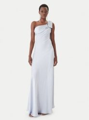 Eleh Sukienka wieczorowa SS260382 Błękitny Slim Fit. Niebieskie sukienki Eleh, bez wzorów, z syntetyku, wizytowe, bez kołnierzyka, bez ramiączek. Za 833.99 zł.