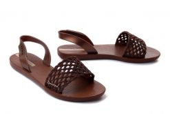 IPANEMA Breezy Sandal Fem 82855 brown/bronze, sandały damskie. Brązowe sandały Ipanema, bez wzorów, bez obcasa, bez zapięcia. Za 129.90 zł.