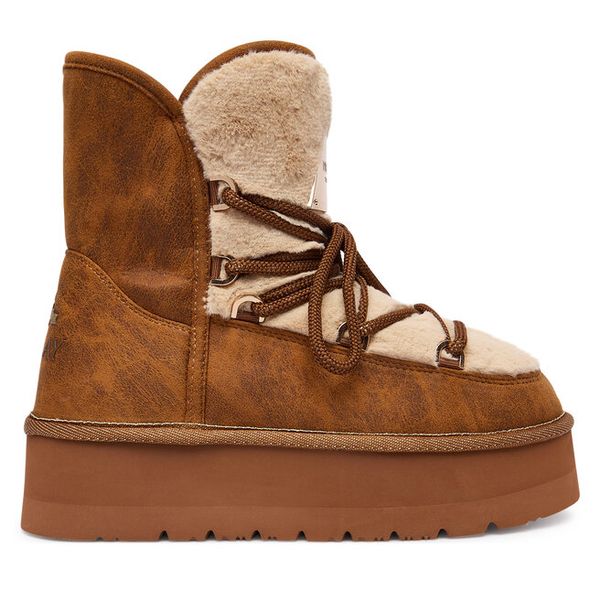 Śniegowce REPLAY. Brązowe trapery i śniegowce Replay. Za 409.99 zł.