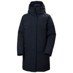 Parka dla kobiet Helly Hansen Pro HT. Niebieskie parki Helly Hansen, na zimę, bez kaptura. W wyprzedaży za 1,423.90 zł.