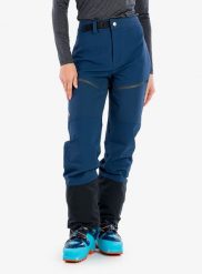 Spodnie skiturowe damskie Fjallraven Bergtagen Touring Trousers. Niebieskie spodnie narciarskie Fjällräven, s, bez wzorów, z materiału, narciarskie. Za 923.99 zł.
