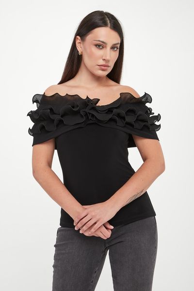 Top damski hiszpanka JOSEPH RIBKOFF. Topy Joseph Ribkoff, xs, bez wzorów, bez kołnierzyka, bez ramiączek. Za 1,039.00 zł.