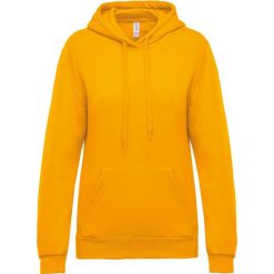 Damska bluza z kapturem Kariban. Niebieskie bluzy KARIBAN, l, bez wzorów, z bawełny, z kapturem. Za 162.50 zł.