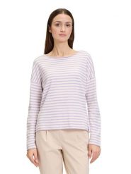 BETTY & CO Sweter w kolorze fioletowo-białym rozmiar: 44. Białe swetry Betty & Co, bez wzorów, bez ramiączek. Za 73.95 zł.