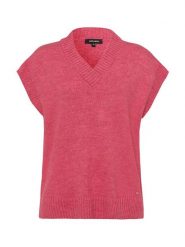 More & More Bezrękawnik w kolorze różowym rozmiar: 36. Różowe swetry More & More, bez wzorów, bez ramiączek. Za 74.11 zł.