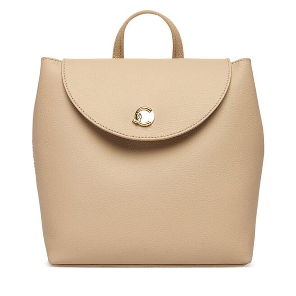 Plecak Coccinelle. Brązowe plecaki Coccinelle, bez wzorów. Za 1,039.00 zł.