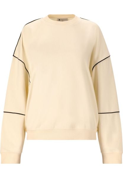 Bluza damska Athlecia Nandy. Białe bluzy Athlecia, bez wzorów, z bawełny, bez kaptura. Za 149.00 zł.