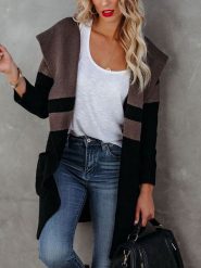 LA Angels Kardigan w kolorze czarno-brązowym rozmiar: S. Brązowe kardigany LA Angels, s, bez wzorów. Za 173.99 zł.