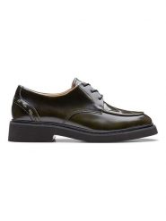 Clarks Skórzane trzewiki "Splend Weave'' w kolorze brązowym rozmiar: 39. Brązowe półbuty sznurowane Clarks, bez wzorów, eleganckie, bez obcasa, bez zapięcia. Za 198.10 zł.