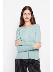 William de Faye Sweter w kolorze turkusowym rozmiar: 34. Niebieskie swetry William de Faye, bez wzorów, bez ramiączek. Za 104.99 zł.