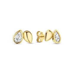Beloro Sztyft Beloro Jewels Monte Napoleone Natalia złoty - 9-karatowe złoto Kolczyki 1 ct Damski. Żółte kolczyki Beloro, z cyrkonią, złote, na sztyftcie. Za 391.99 zł.