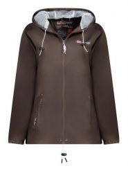 Geographical Norway Kurtka przejściowa w kolorze brązowym rozmiar: S. Brązowe kurtki Geographical Norway, s, bez wzorów, bez kaptura. Za 94.95 zł.