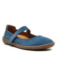 Comfortfusse Skórzane baleriny "Jeylo" w kolorze niebieskim rozmiar: 40. Niebieskie baleriny Comfortfüße, bez wzorów, bez obcasa. Za 239.95 zł.