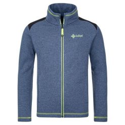 Jongens fleece trui Kilpi REGIN-JB. Niebieskie swetry Kilpi, bez wzorów, bez ramiączek. Za 138.03 zł.